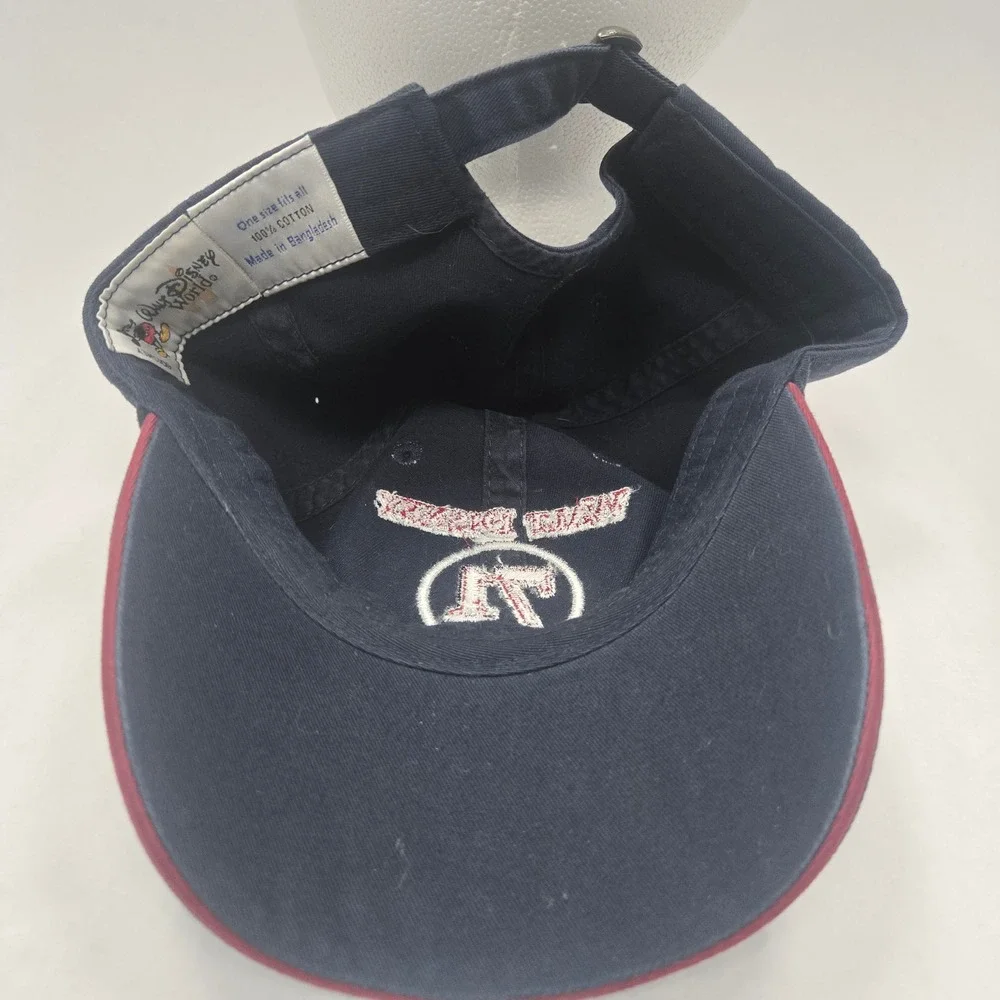 Walt Disney World 71 Navy Blue Baseball Hat Mickey Mouse Est 1971 Adjustable Cap